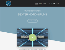 Tablet Screenshot of dextermotion.com